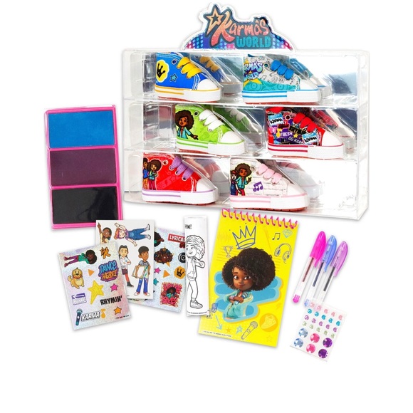 Karma's World Ultimate Statement Activity Rubber Stamp Set,Brand New In Box - Picture 2 of 5